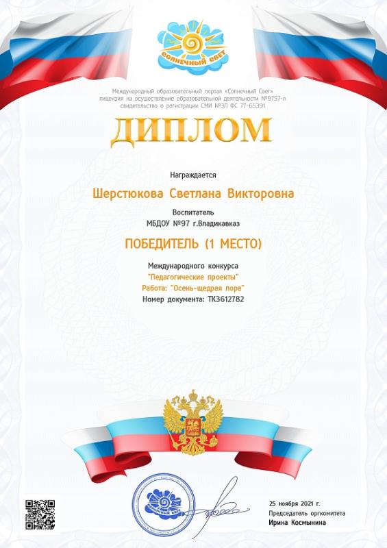 Диплом Шерстюкова